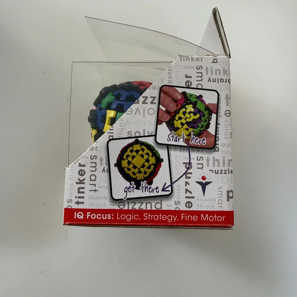 Gear Ball Puzzle Meffert's Oskar van Deventer Brain Teaser w/ Box‎